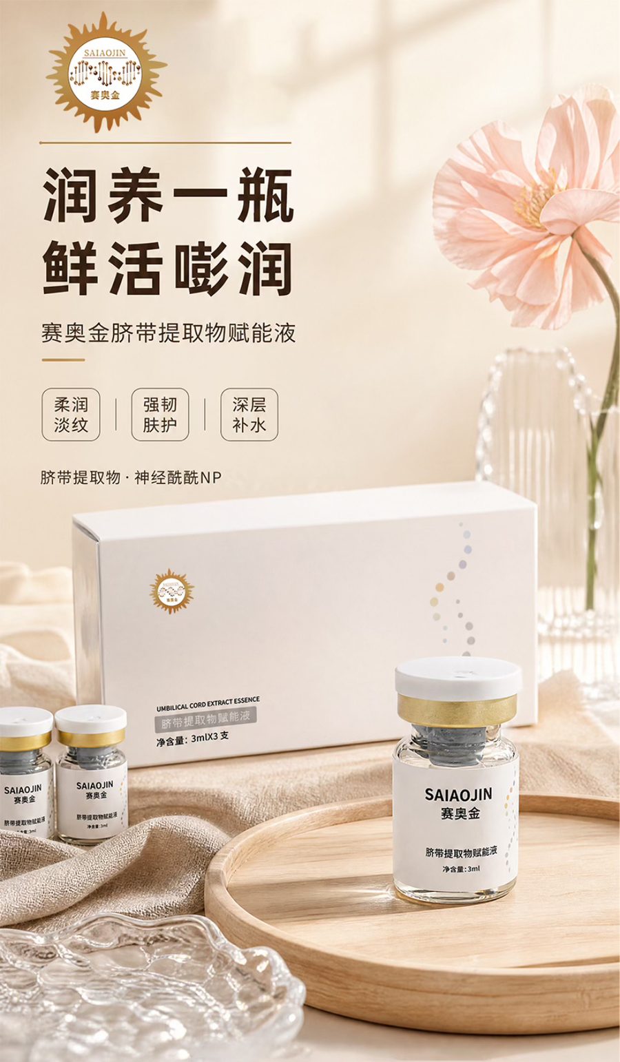 脐带提取物赋能液
